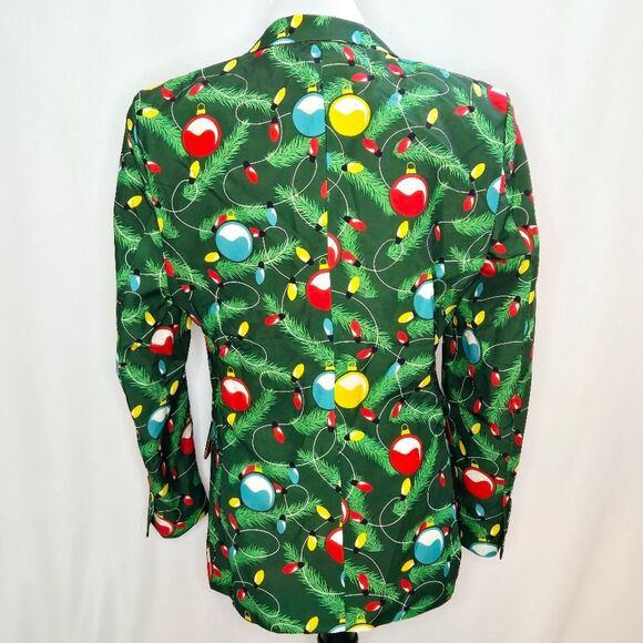 Opposuits Chistmas Lights & Ornaments Suit Jacket Men's Size Small NWT - Picture 5 of 8
